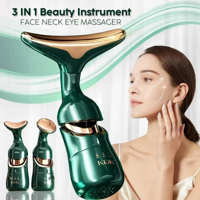 3 In 1 Face Massager - Face Lifting Device ( Introducer Microcurrent Skin Rejuvenation)