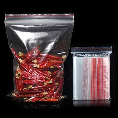 10 Pieces Zip Lock Bag (5 KG Capacity)