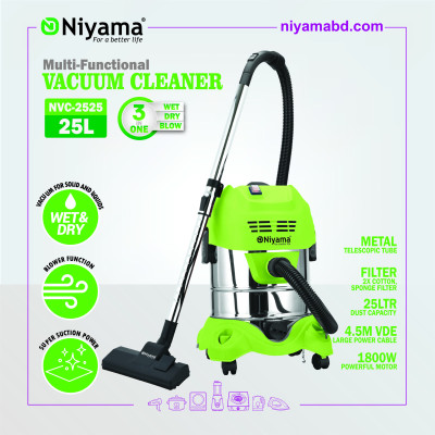 Niyama Vacuum Cleaner NVC-2525 (Latest Model)