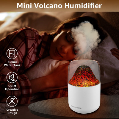 Volcano Flame Humidifier & Diffuser